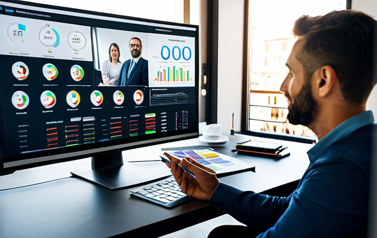 **

"A diverse team of advertising professionals collaborating in a modern, sunlit office in Barcelona. They are reviewing campaign performance metrics on a large screen displaying positive ROI and high customer engagement. Emphasis on teamwork, data analysis, and ethical practices. Safe for work, appropriate content, fully clothed, professional environment."

**