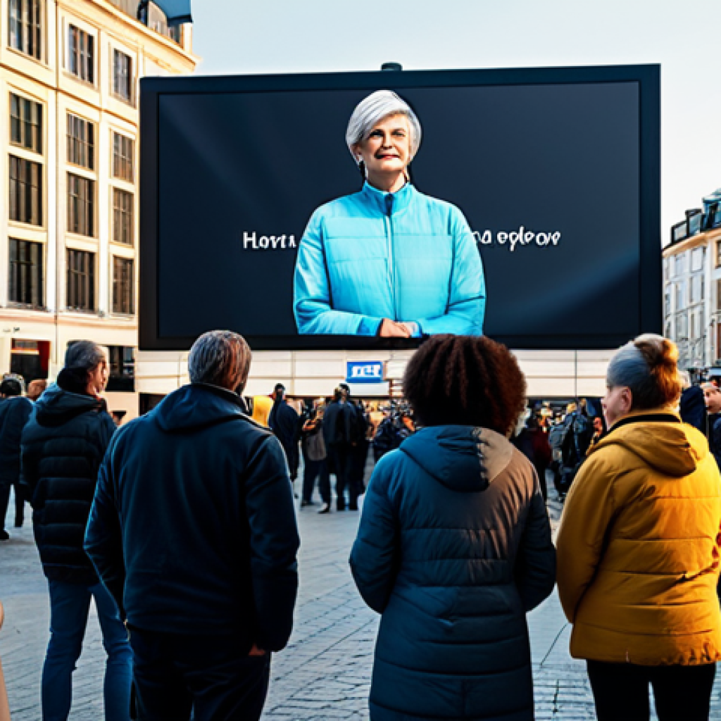 광고홍보사와 광고 트렌드 혁신 - Storytelling & Emotional Connection**

"A group of diverse people watching an advertisement on a lar...